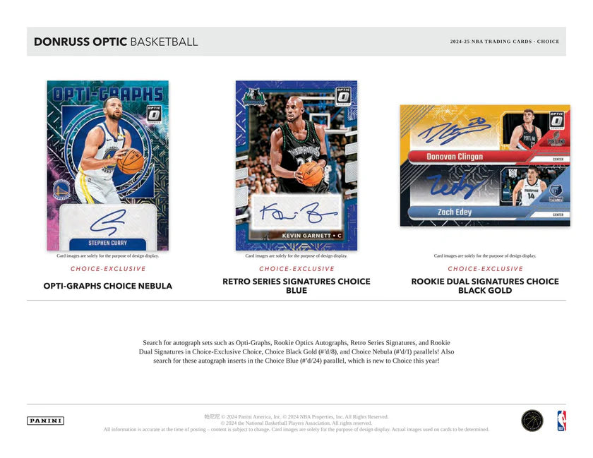 Panini Donruss Optic Choice Basketball Hobby Box 2024/2025