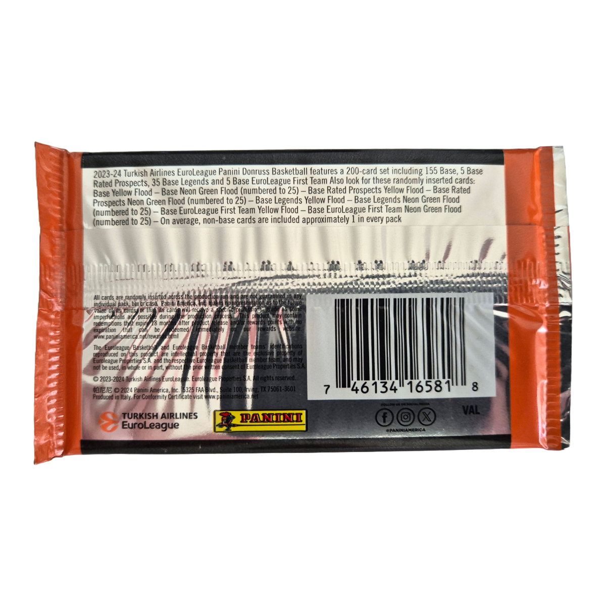 Panini Donruss EuroLeague Basketball Gravity Feed Box 2023/2024