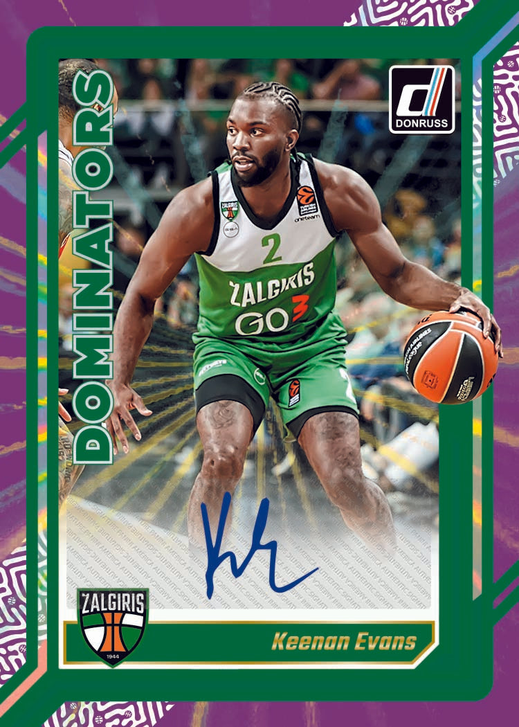 Panini Donruss Turkish Airlines EuroLeague Basketball Hobby Box 2023/2024