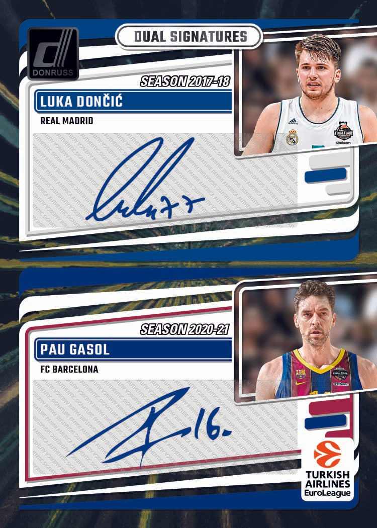 Panini Donruss Turkish Airlines EuroLeague Basketball Hobby Box 2023/2024