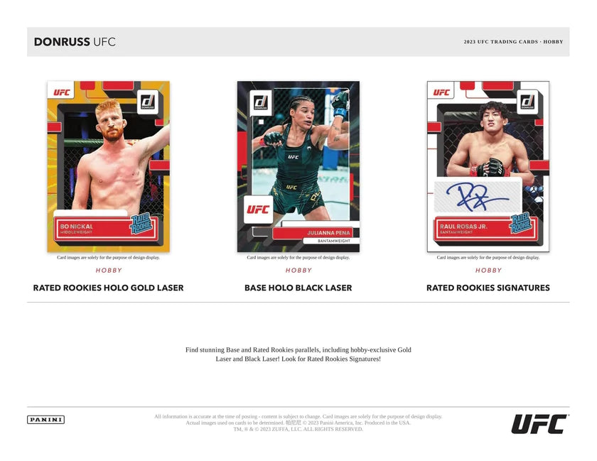 Panini Donruss UFC Hobby Box 2023