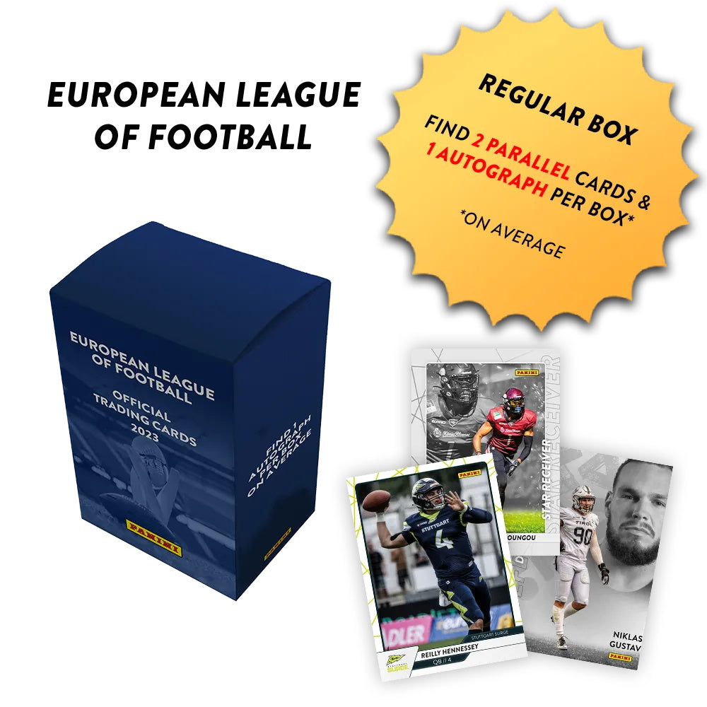 Panini European League of Football Regular Box 2023 Box Break
