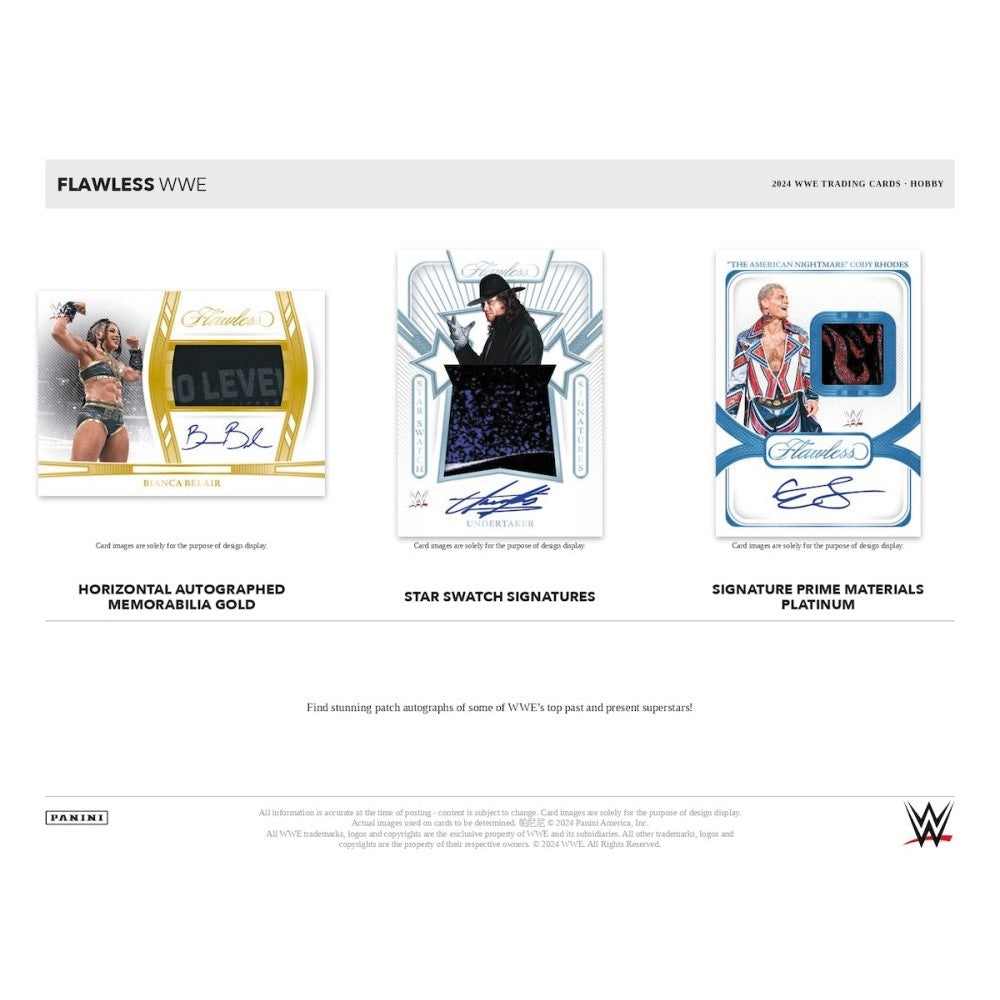 Panini Flawless WWE Wrestling Hobby Box 2024
