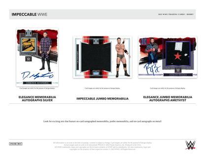 Panini Impeccable WWE Hobby Box 2023