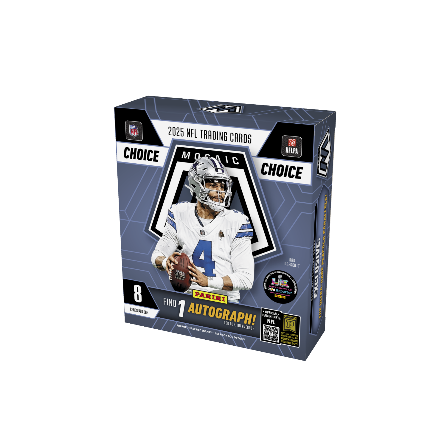 Panini Mosaic Choice Football Hobby Box 2025