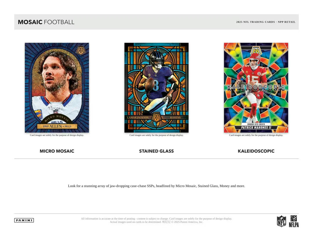 Panini Mosaic Football Fat Pack Box 2025