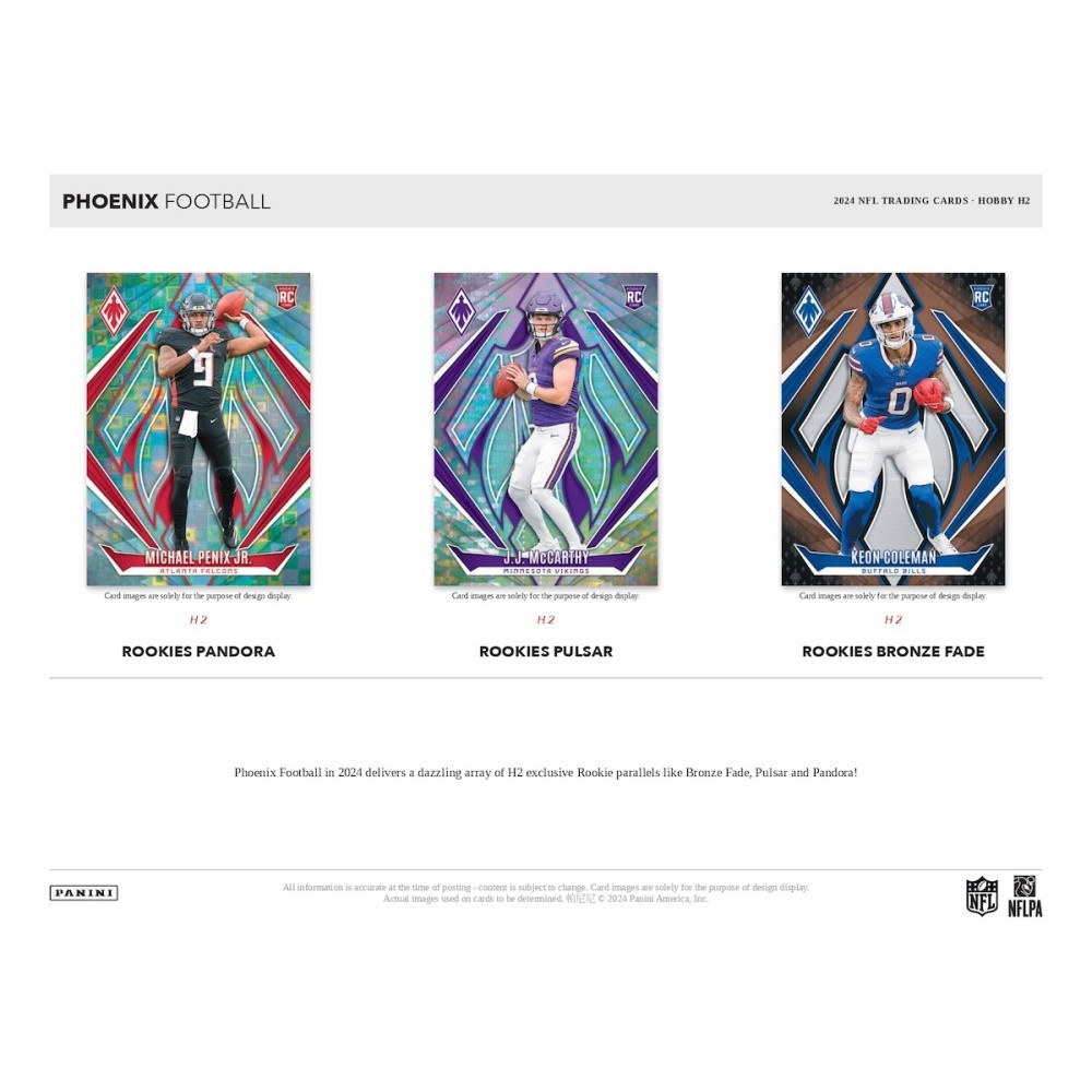 Panini Phoenix Football Hobby H2 Box 2024
