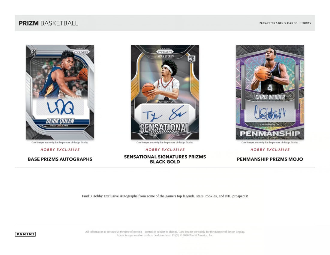 Panini Prizm Basketball Hobby Box 2025/2026