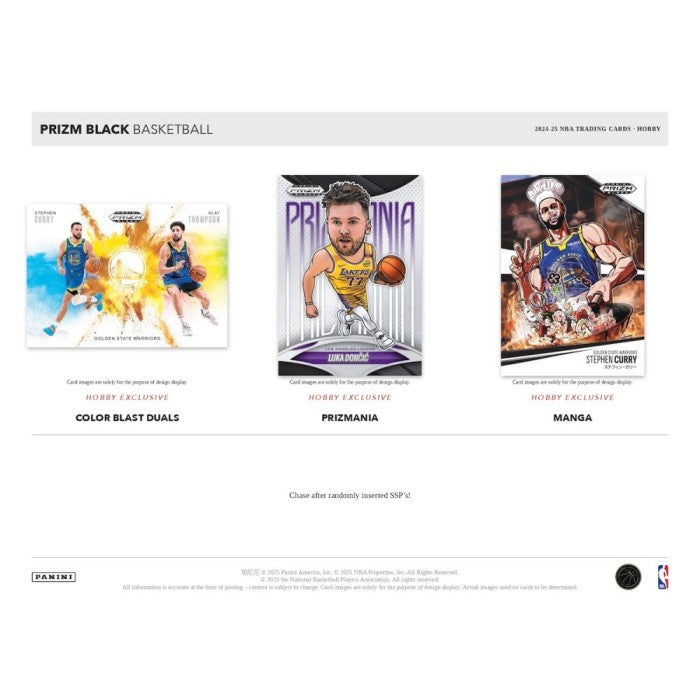 Panini Prizm Black Basketball Hobby Box 2024/2025