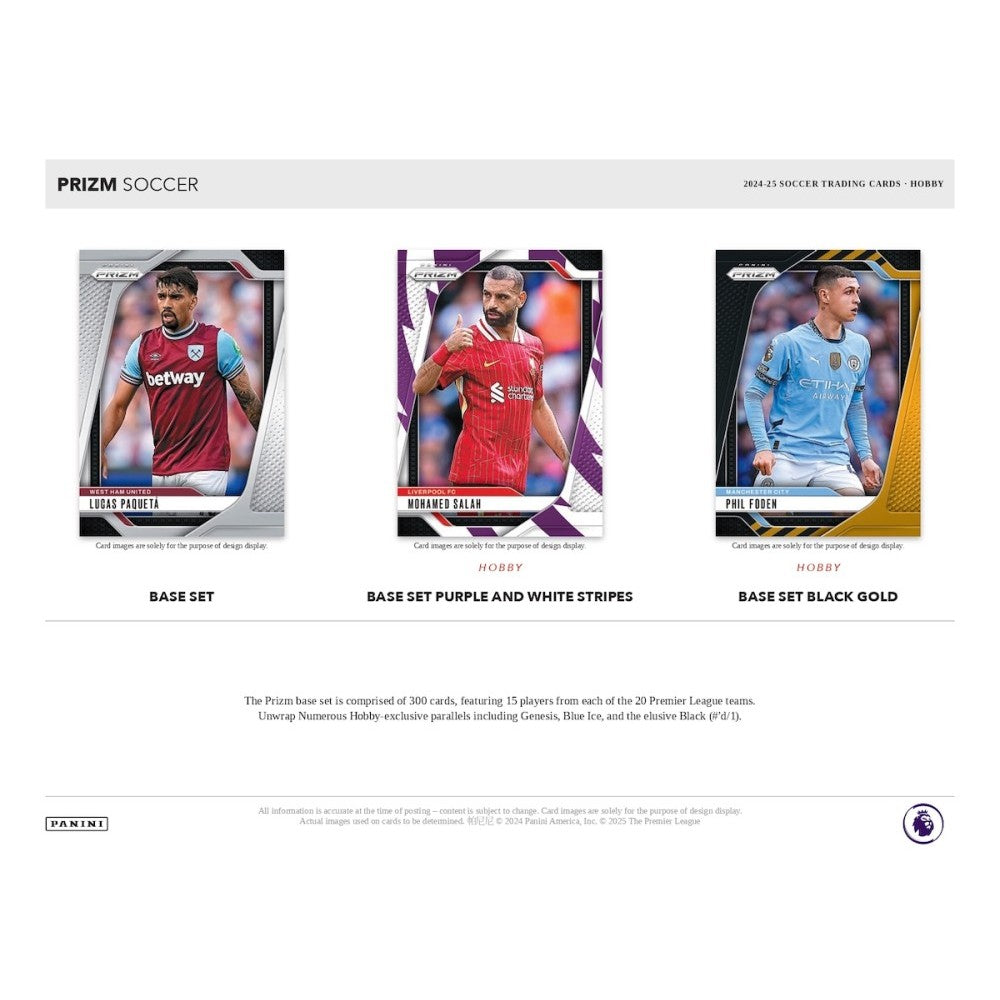 Panini Prizm Premier League Soccer Hobby Box 2024/2025
