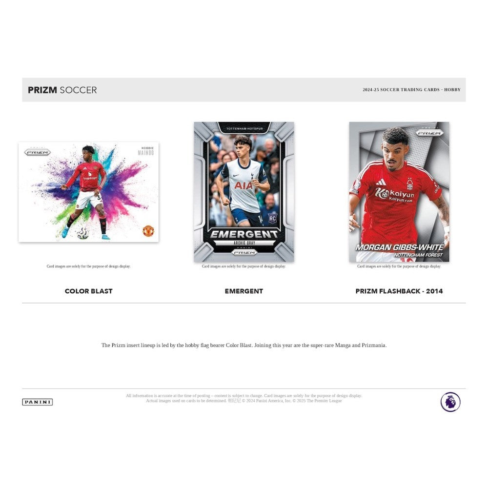 Panini Prizm Premier League Soccer Hobby Box 2024/2025