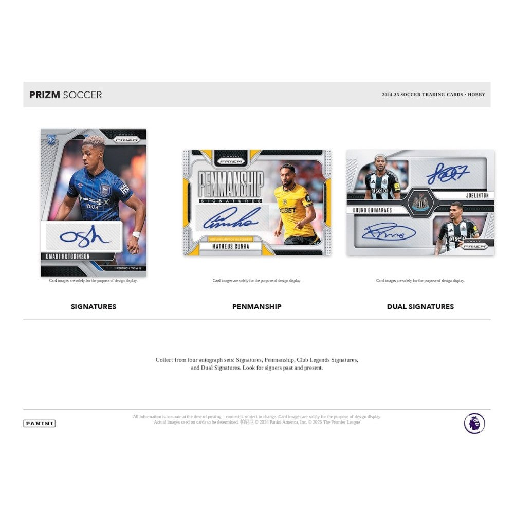 Panini Prizm Premier League Soccer Hobby Box 2024/2025