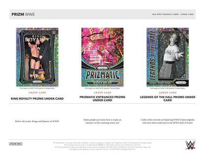 Panini Prizm WWE Wrestling Under Card Box 2023 Inserts