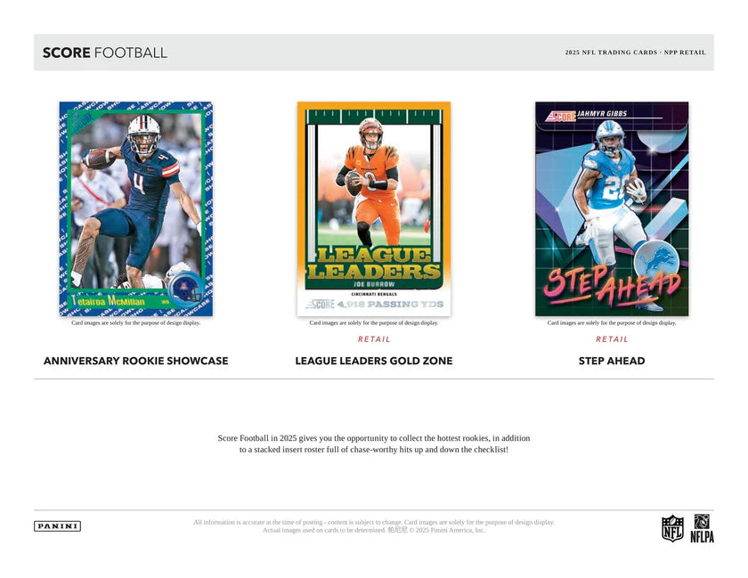 Panini Score Football Mega Box 2025