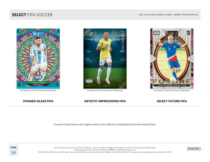 Panini Select FIFA Hobby International Box 2024/2025