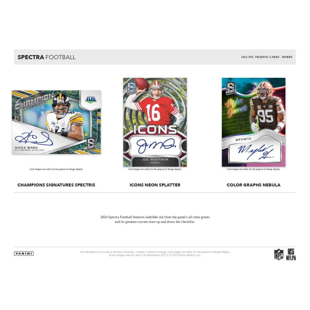 Panini Spectra Football NFL Hobby Box 2024