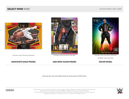 Panini Select WWE Wrestling Hobby Box 2023 Color Wheel