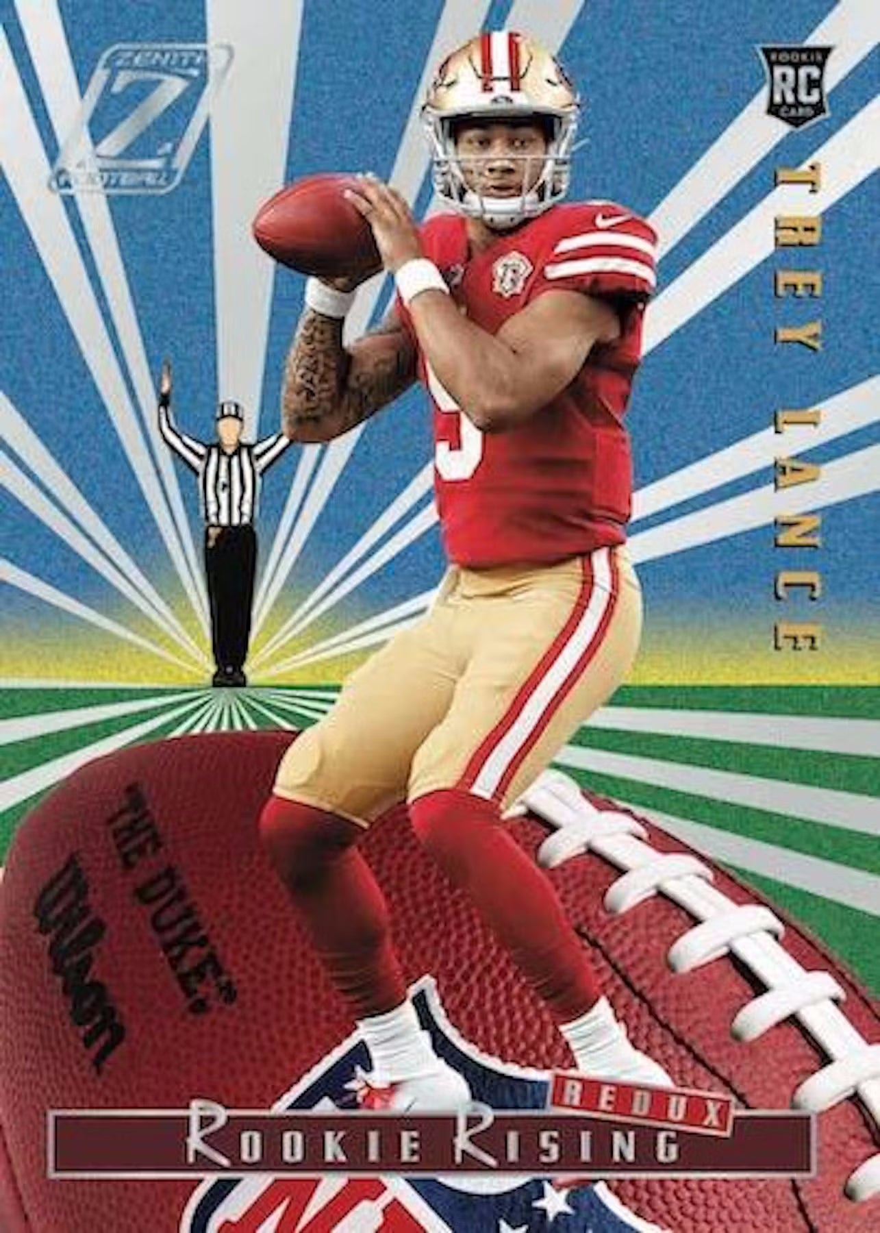 Panini Zenith 1st of the Line Football NFL Hobby Box 2021