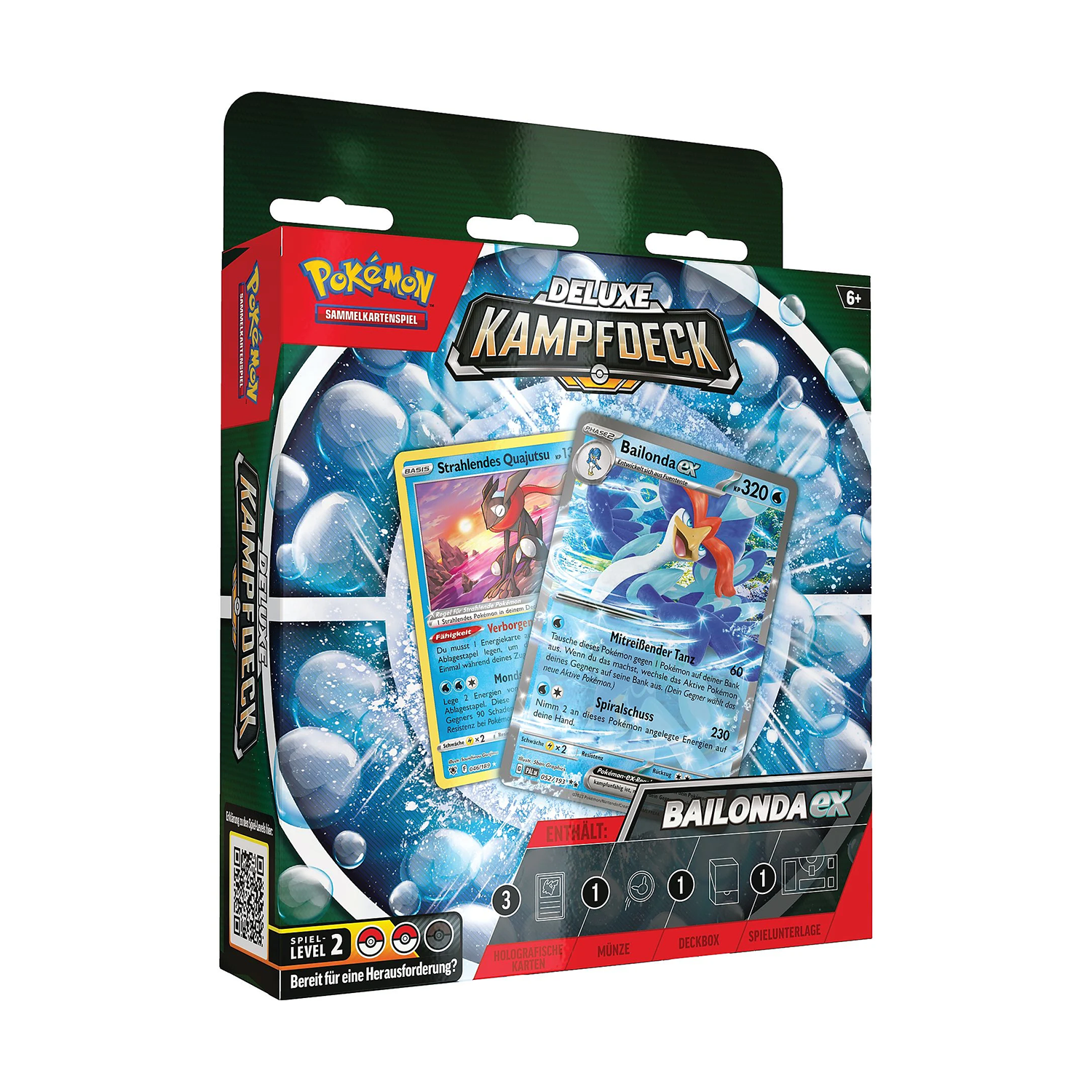 Pokémon Deluxe Kampfdeck Bailonda-ex (DE)