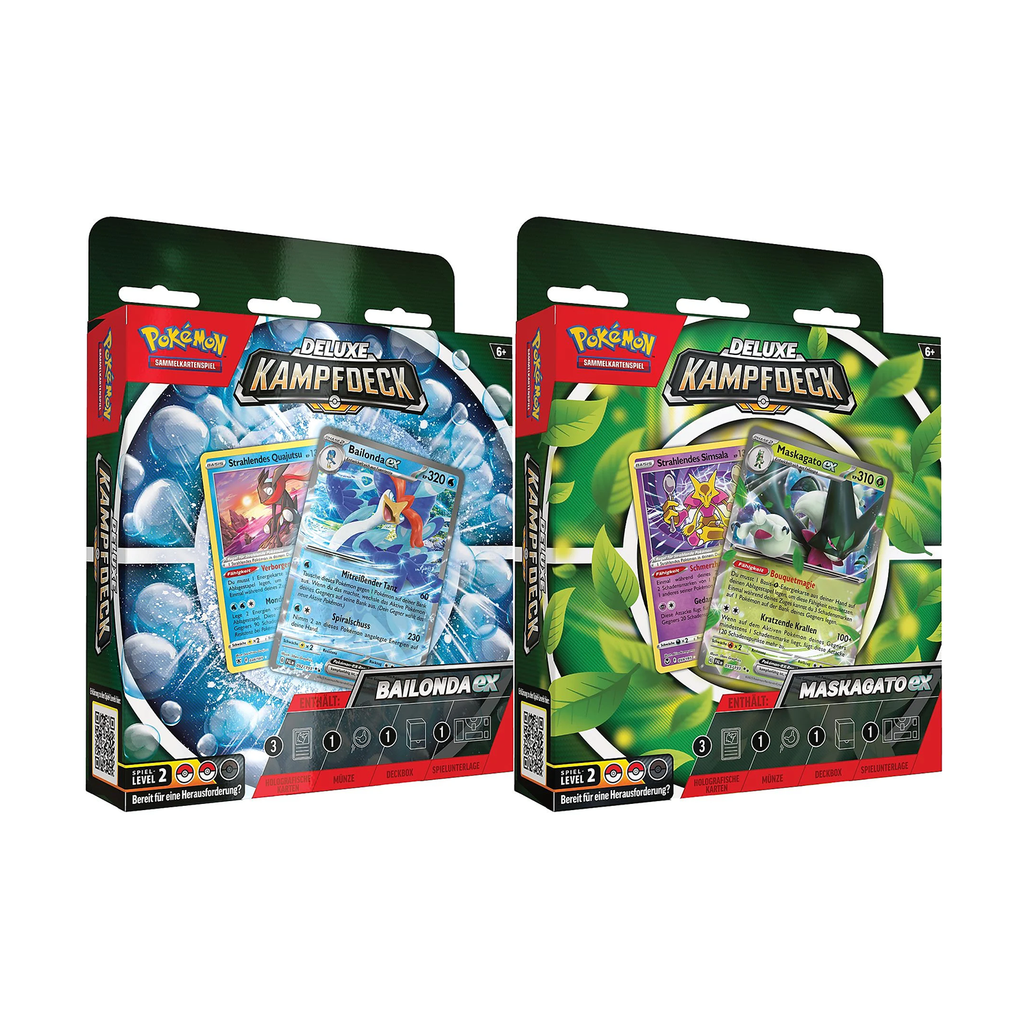 Pokémon Deluxe Kampfdeck Bailonda-ex / Maskagato-ex (DE)