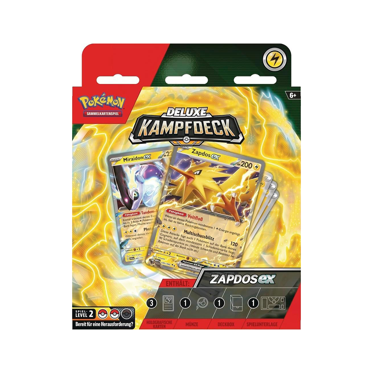 Pokémon Deluxe Kampfdeck Vulnona-ex / Zapdos-ex (DE)