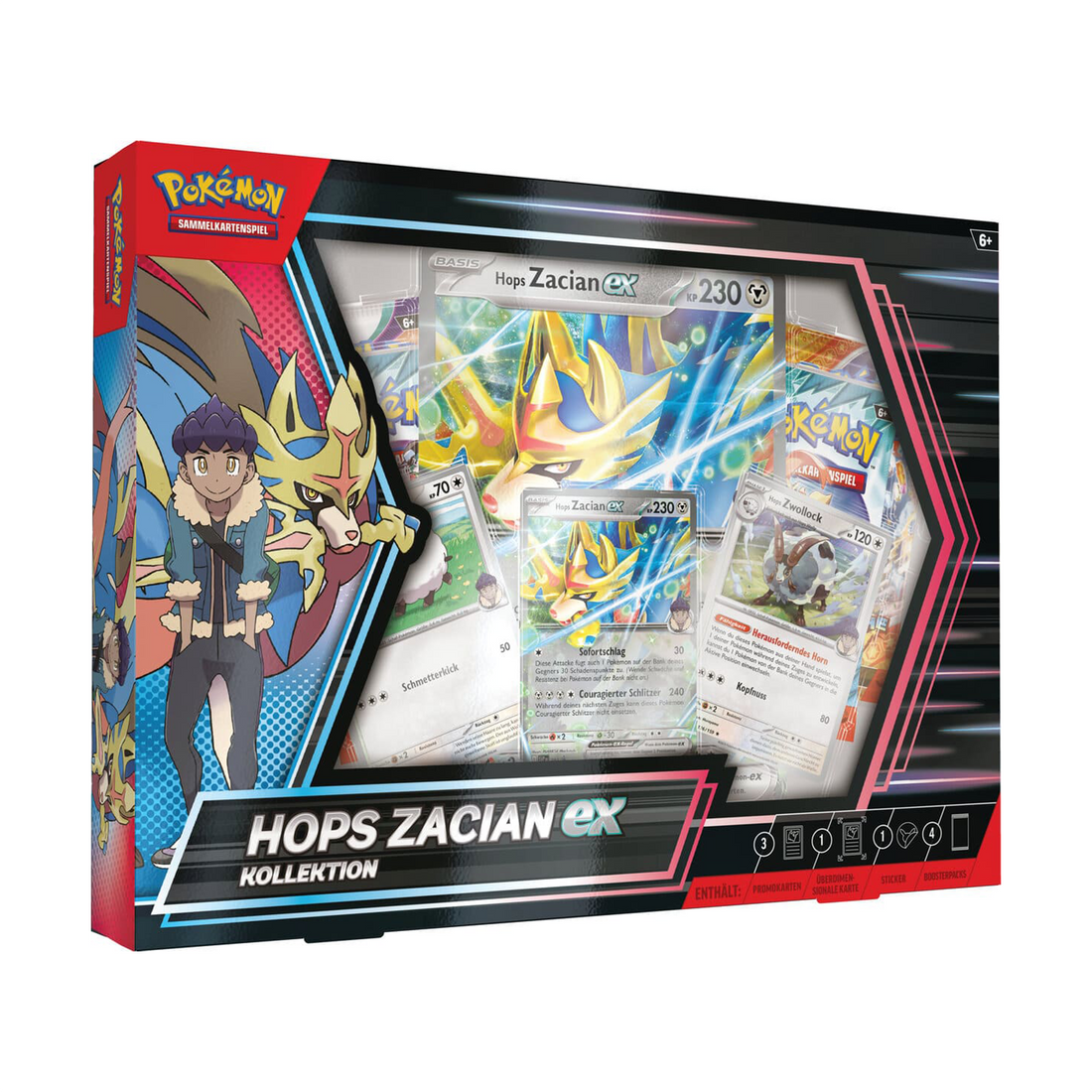 Pokémon Hops Zacian ex Kollektion (DE)