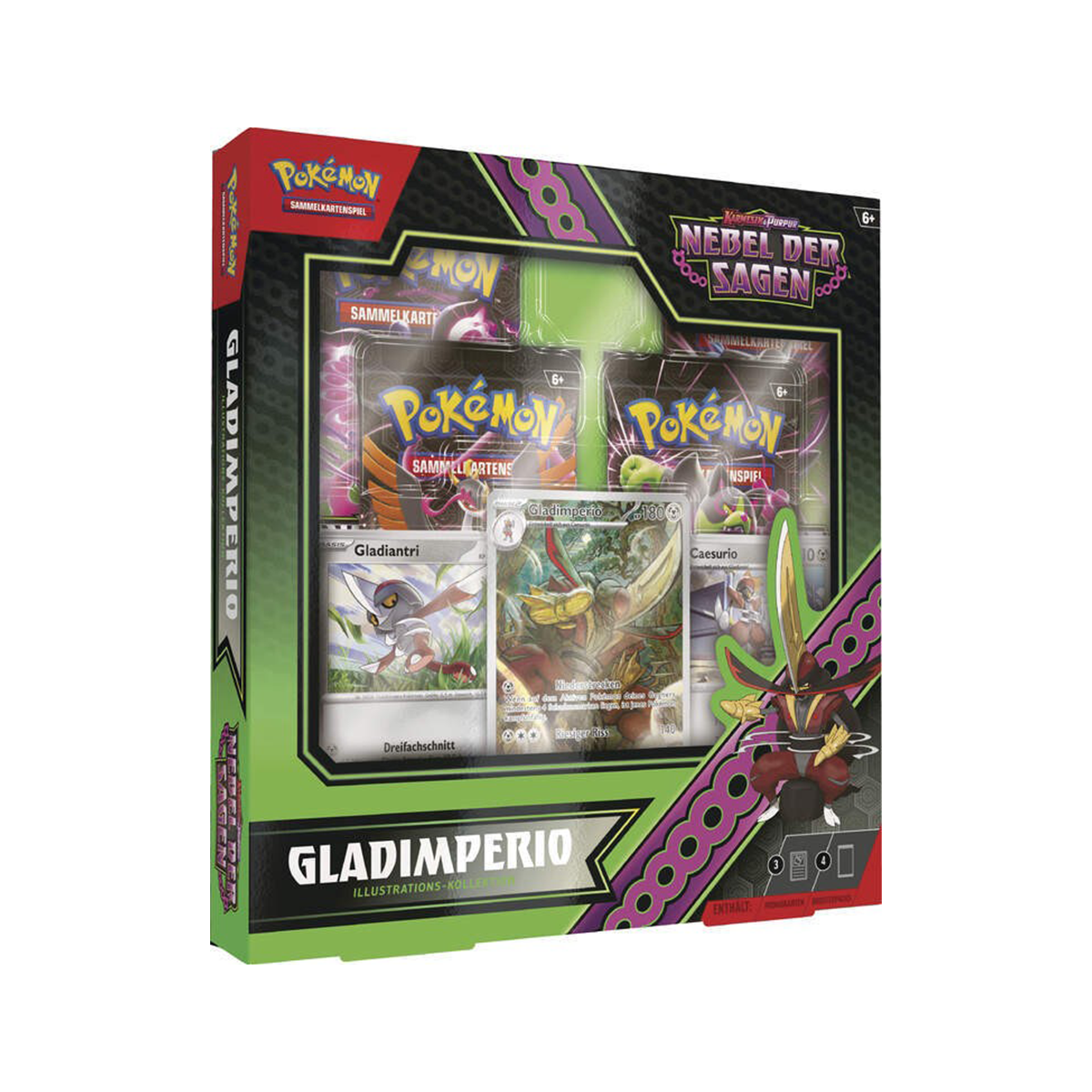 Pokémon Karmesin & Purpur KP06.5 Nebel der Sagen Illustration Rare Kollektion (DE)