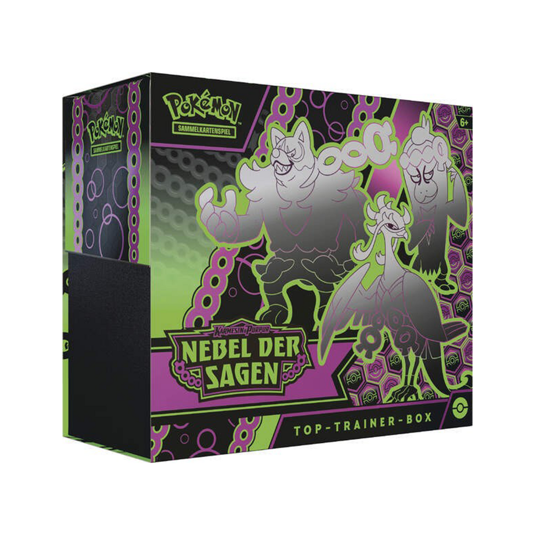 Pokémon Karmesin & Purpur KP06.5 Nebel der Sagen Top Trainer Box (DE)