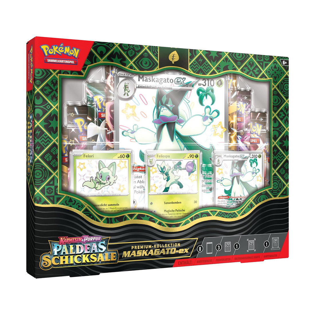 Pokémon Karmesin & Purpur KP4.5 Paldeas Schicksale Premium Collection (DE)