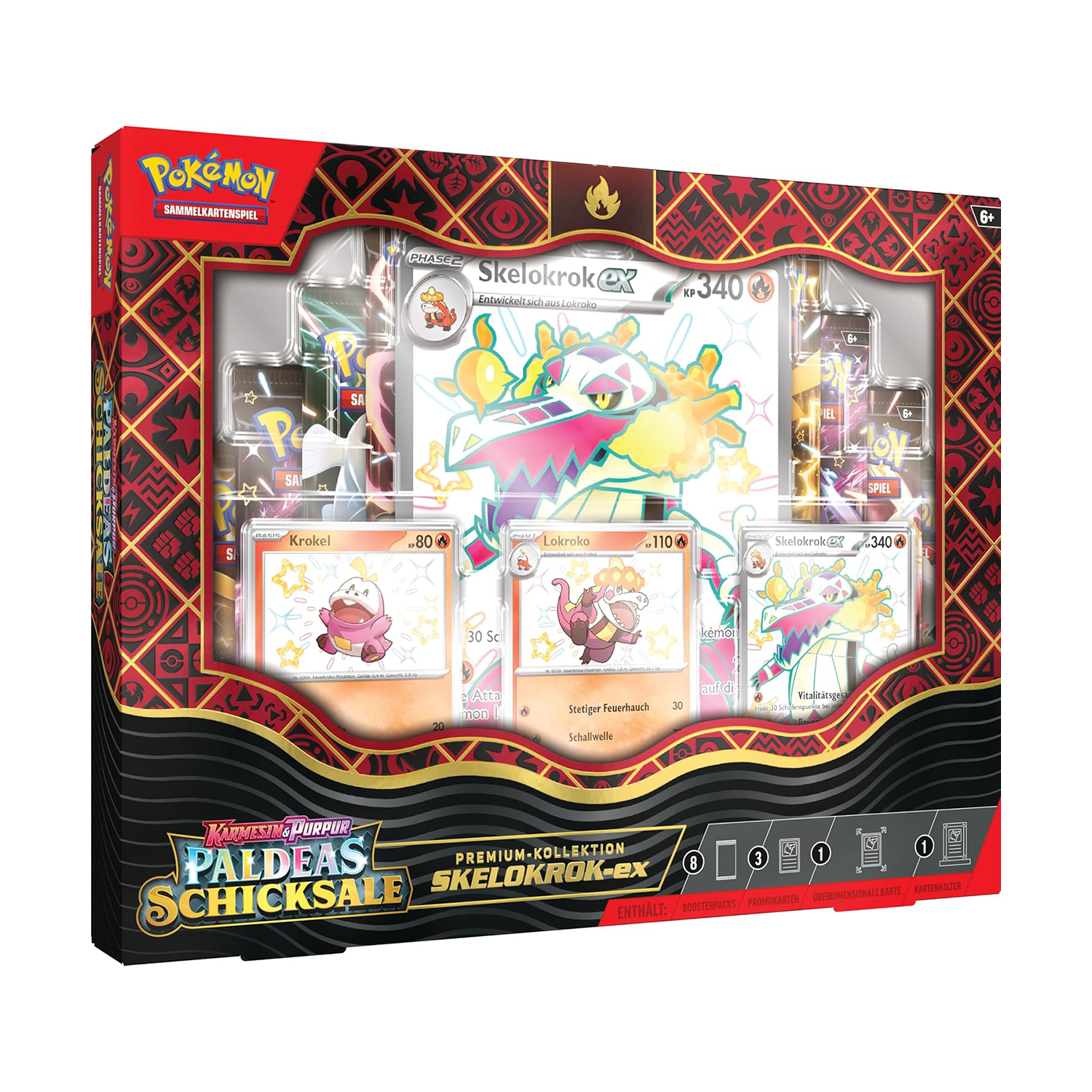 Pokémon Karmesin & Purpur KP4.5 Paldeas Schicksale Premium Collection (DE)