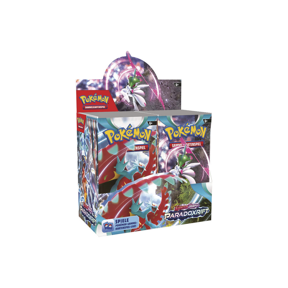 Pokémon Karmesin &amp; Purpur Paradoxrift Display mit 36 Booster Packs (DE)