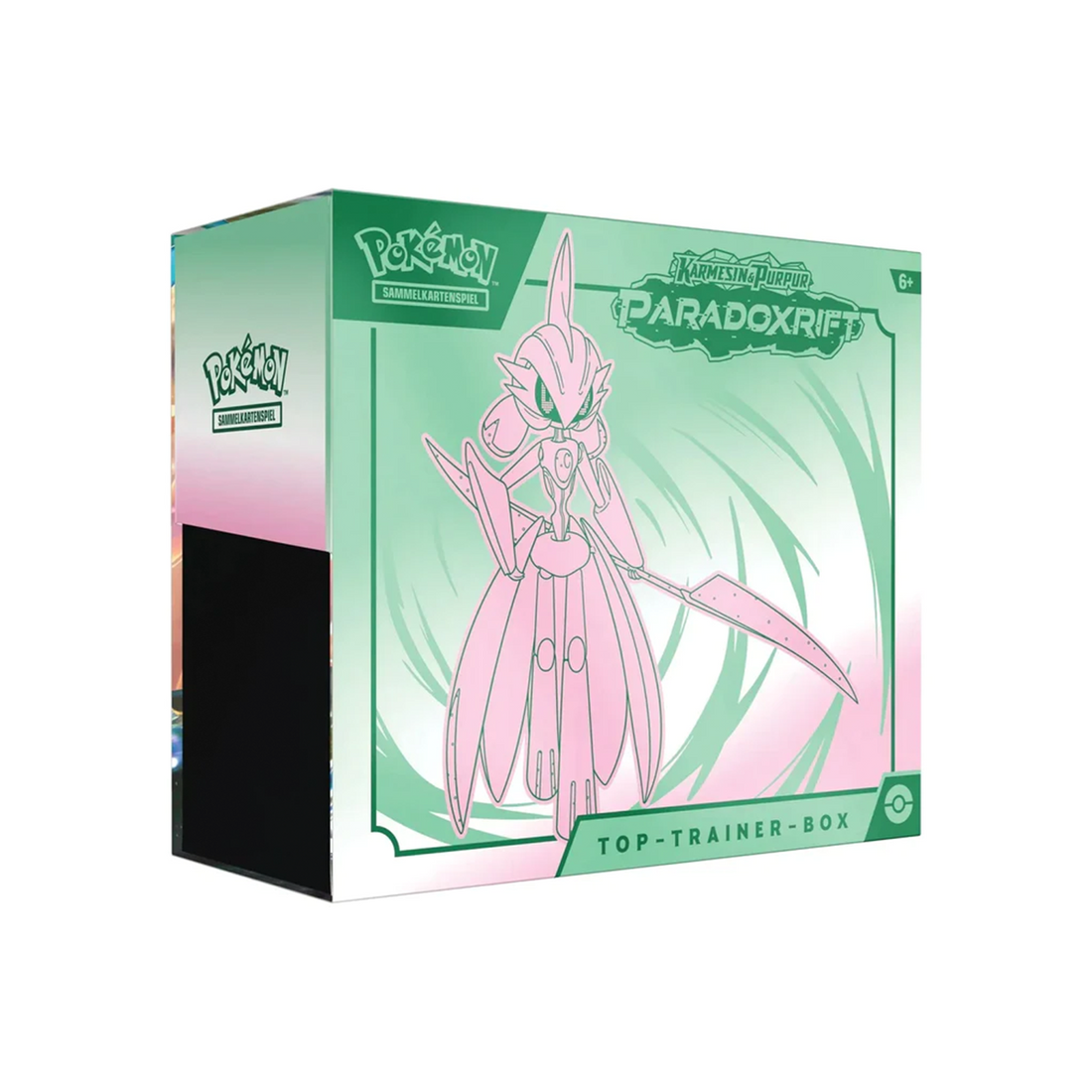 Pokémon Karmesin & Purpur Paradoxrift Top-Trainer-Box Eisenkrieger (DE)