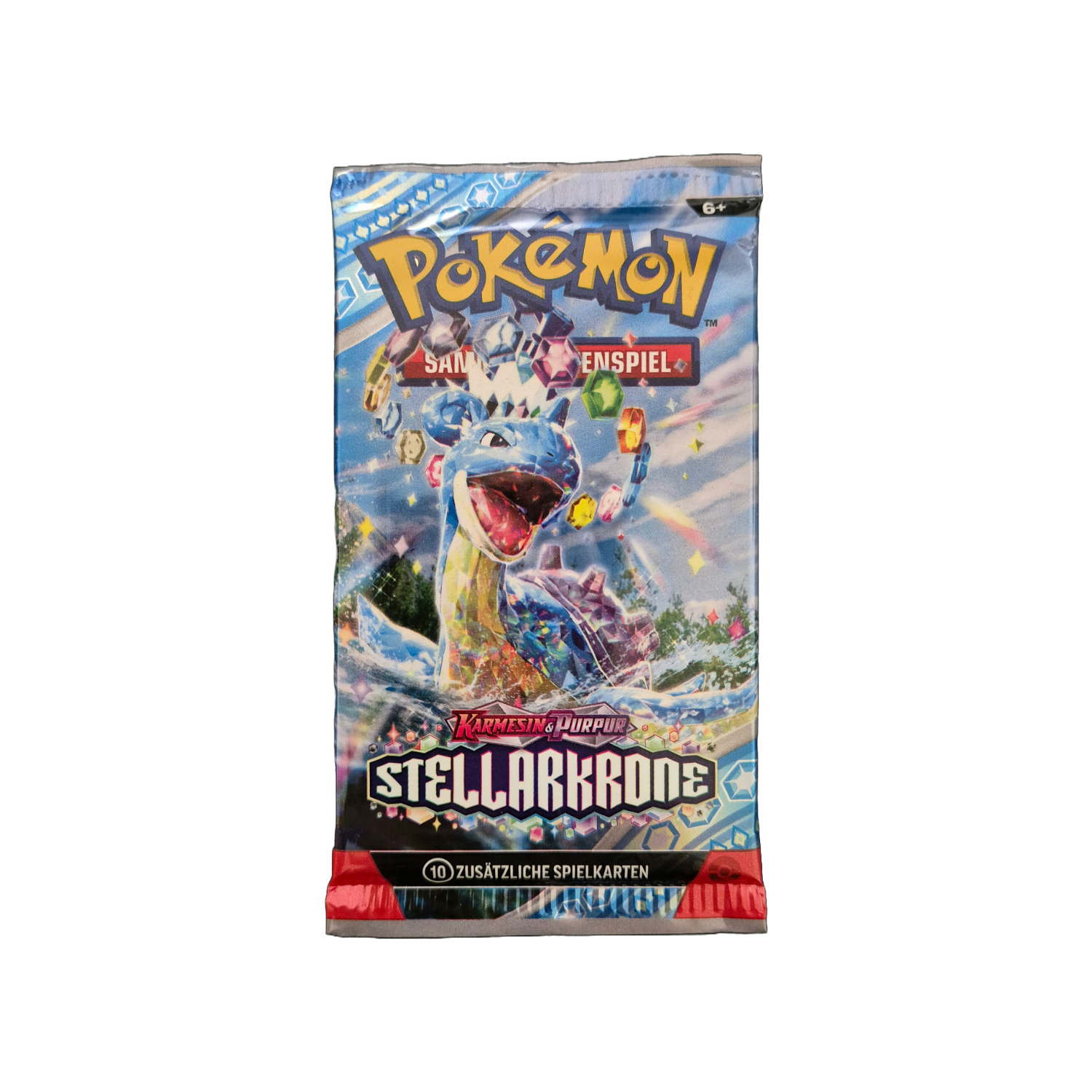 Pokémon Karmesin & Purpur KP07 Stellarkrone Booster Pack (DE)
