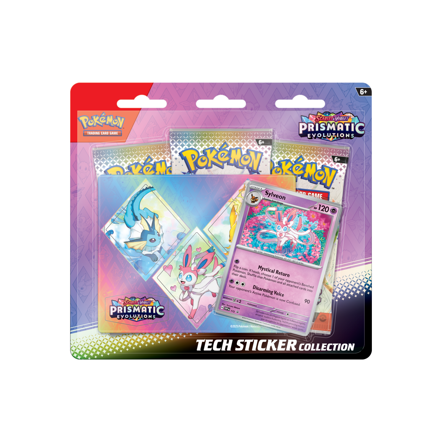 Pokémon Scarlet & Violet 08.5 Prismatic Evolutions Tech-Sticker-Collection (EN)