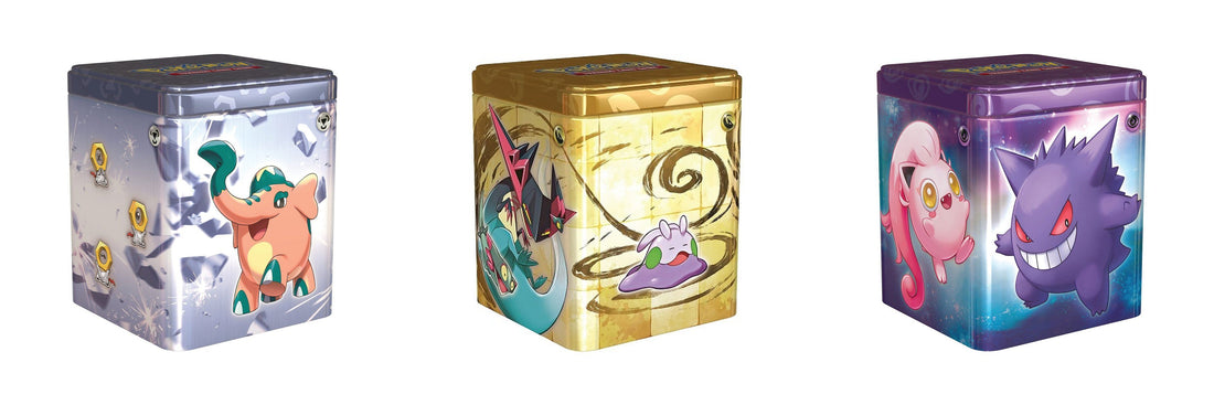 Pokémon Stapel-Tin Frühjahr 2024 - Metall Typ (DE)