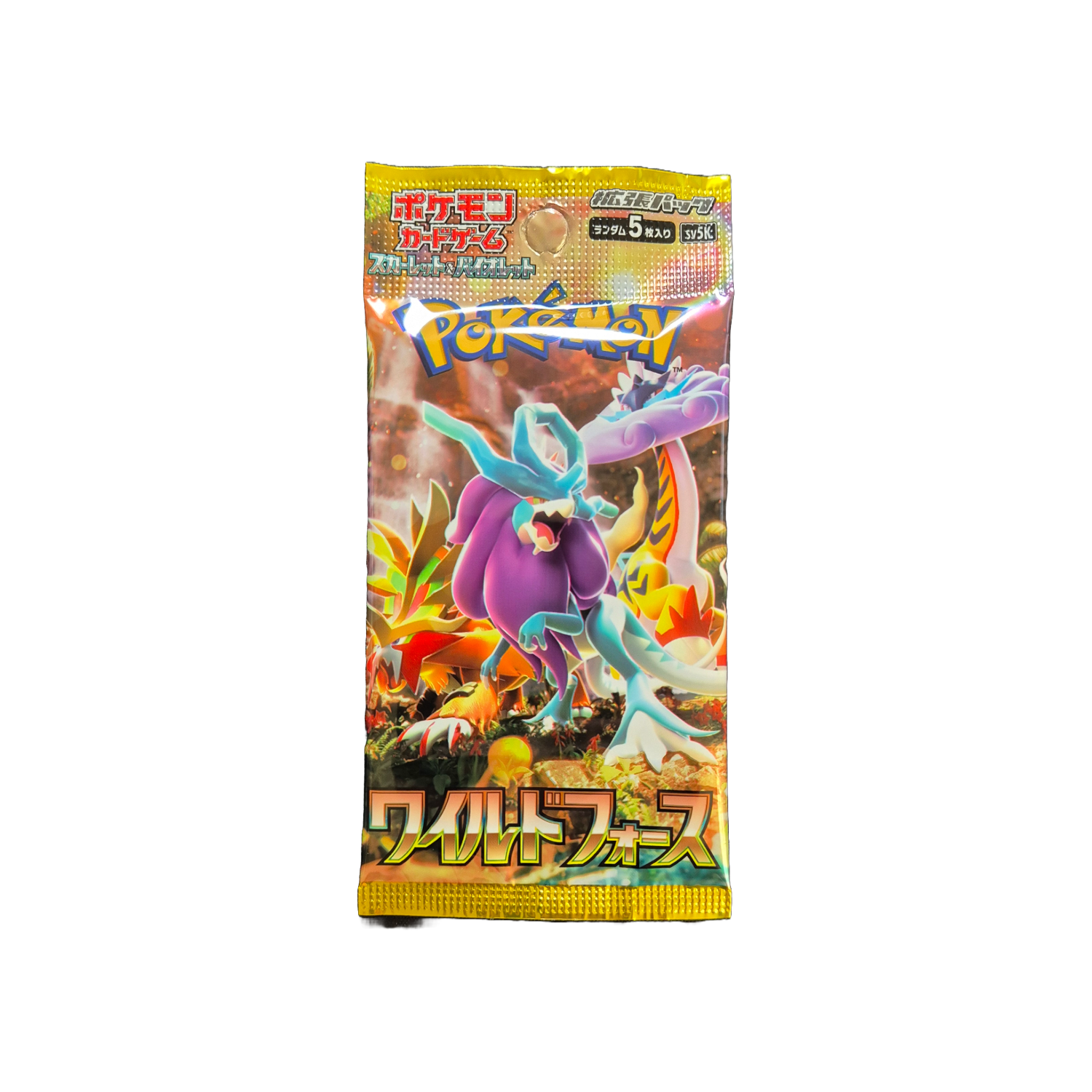 Pokemon Wild Force SV5k Booster Pack (JP)