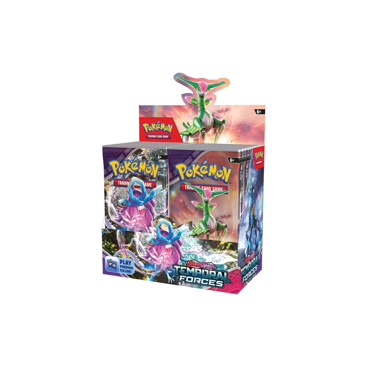 Pokémon Scarlet & Violet SV05 Temporal Forces Booster Display Box (EN)