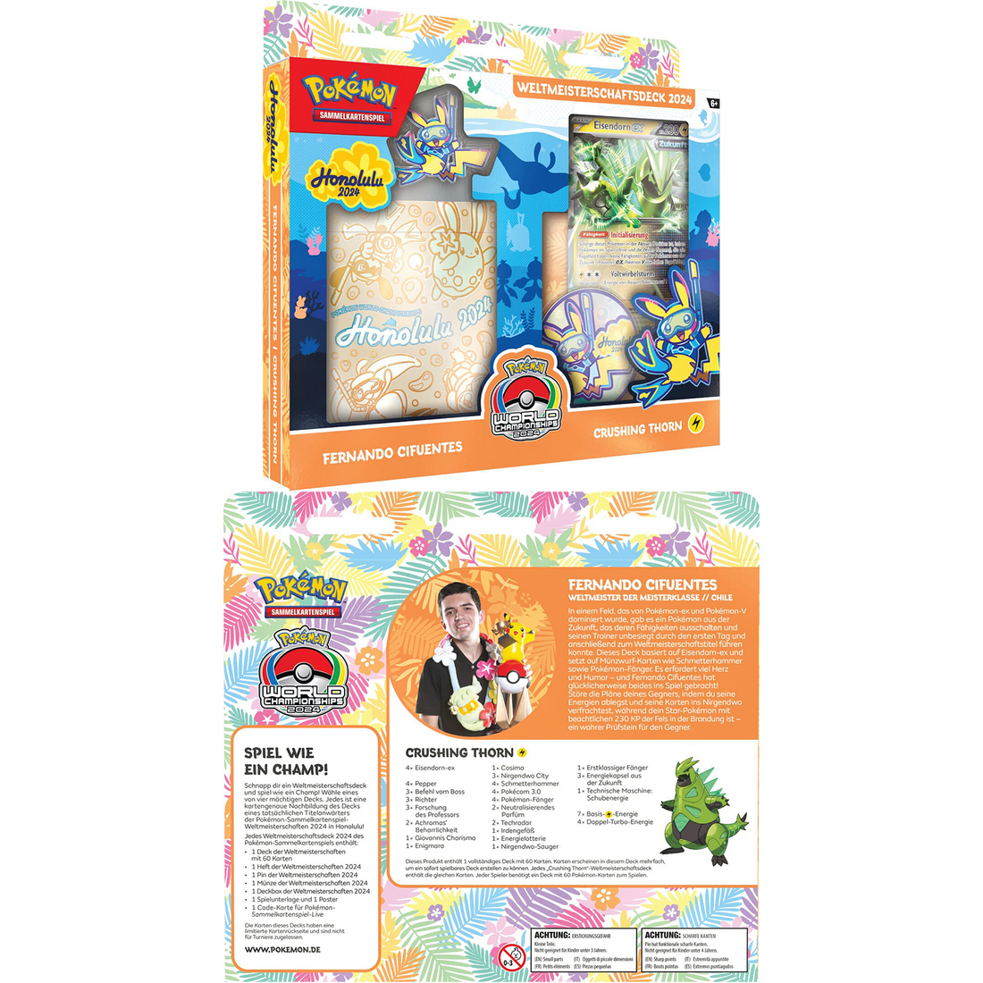 Pokémon Weltmeisterschaftsdeck 2024 (DE)