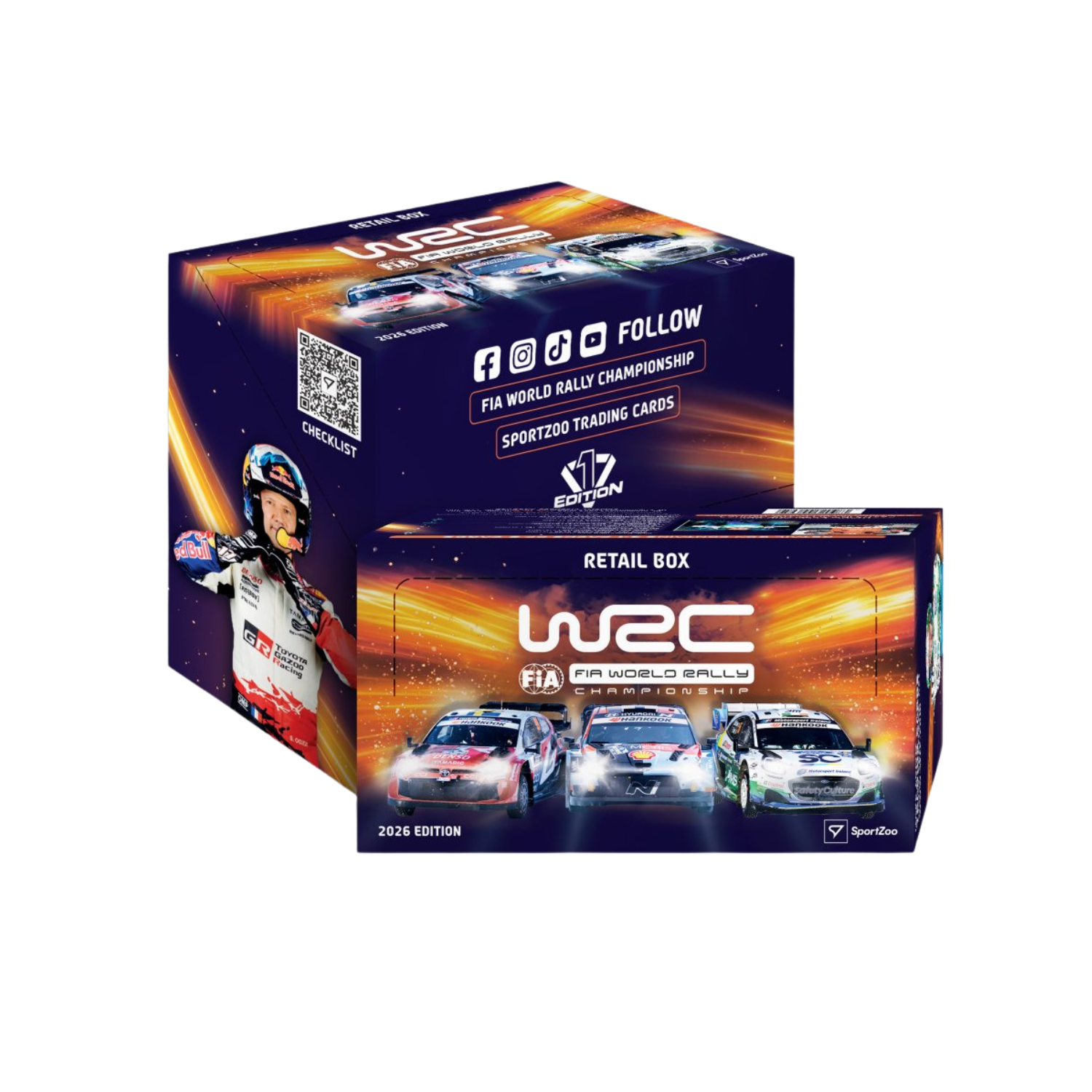 Sportzoo FIA WRC Rallye 2026 Retail Box