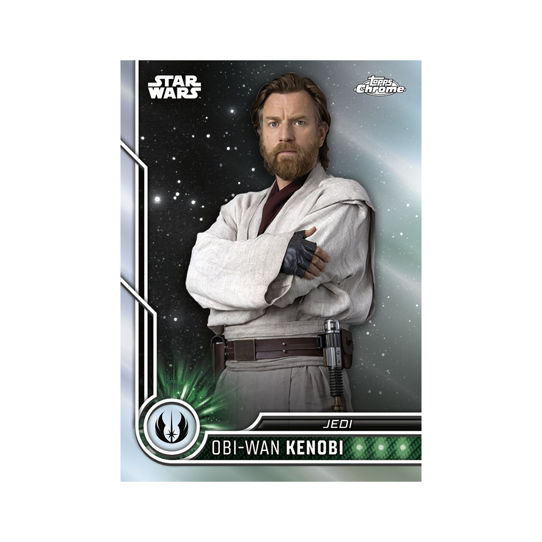 Topps Star Wars Chrome Hobby Box 2023 Obi Wan Base Card