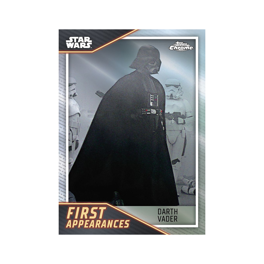 Topps Star Wars Chrome Hobby Booster Pack 2023 First Appearances