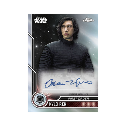 Topps Star Wars Chrome Hobby Booster Pack 2023 Kylo Ren Autograph