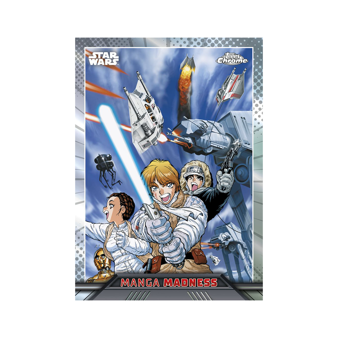 Topps Star Wars Chrome Hobby Booster Pack 2023 Manga Madness