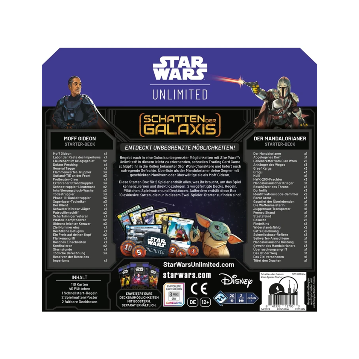 Star Wars: Unlimited - Schatten der Galaxis Starter Deck (DE)