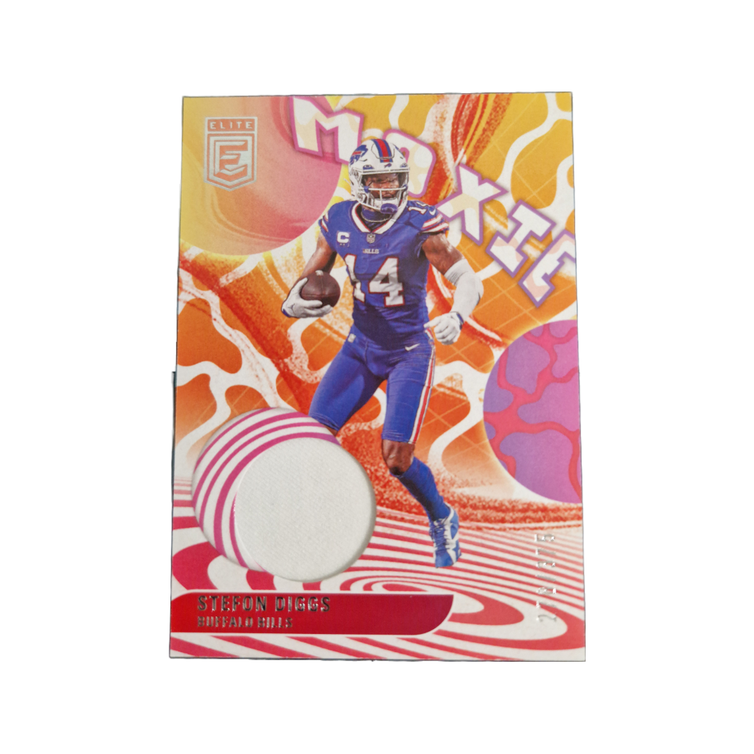 Stefon Diggs Panini Donruss Elite Football 2023 Moxie Memorabilia 278/375