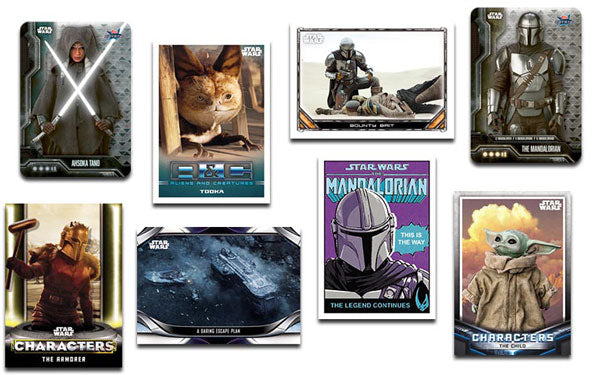 Topps Star Wars The Mandalorian Trading Cards (2021) Display Box (24 Booster Packs) Cards