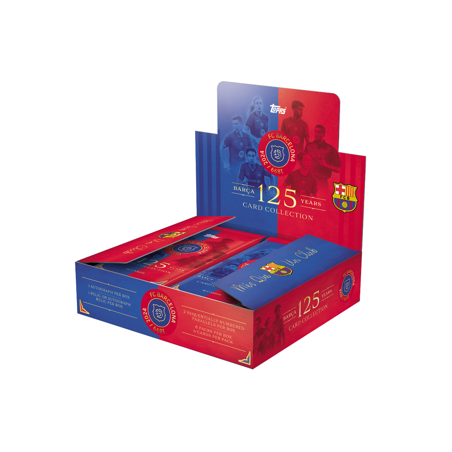 Topps FC Barcelona 125th Anniversary Hobby Box