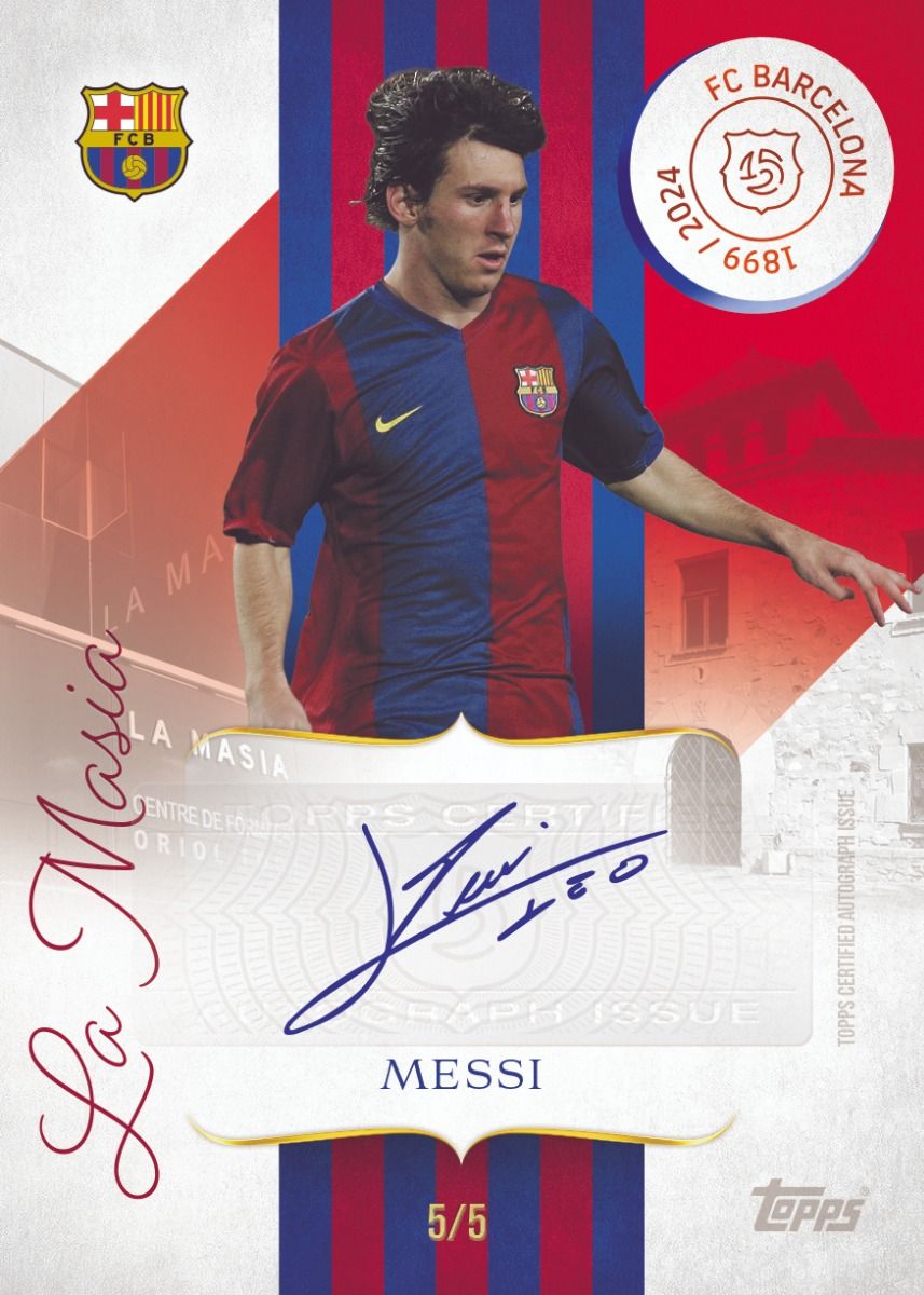 Topps FC Barcelona 125th Anniversary Hobby Box
