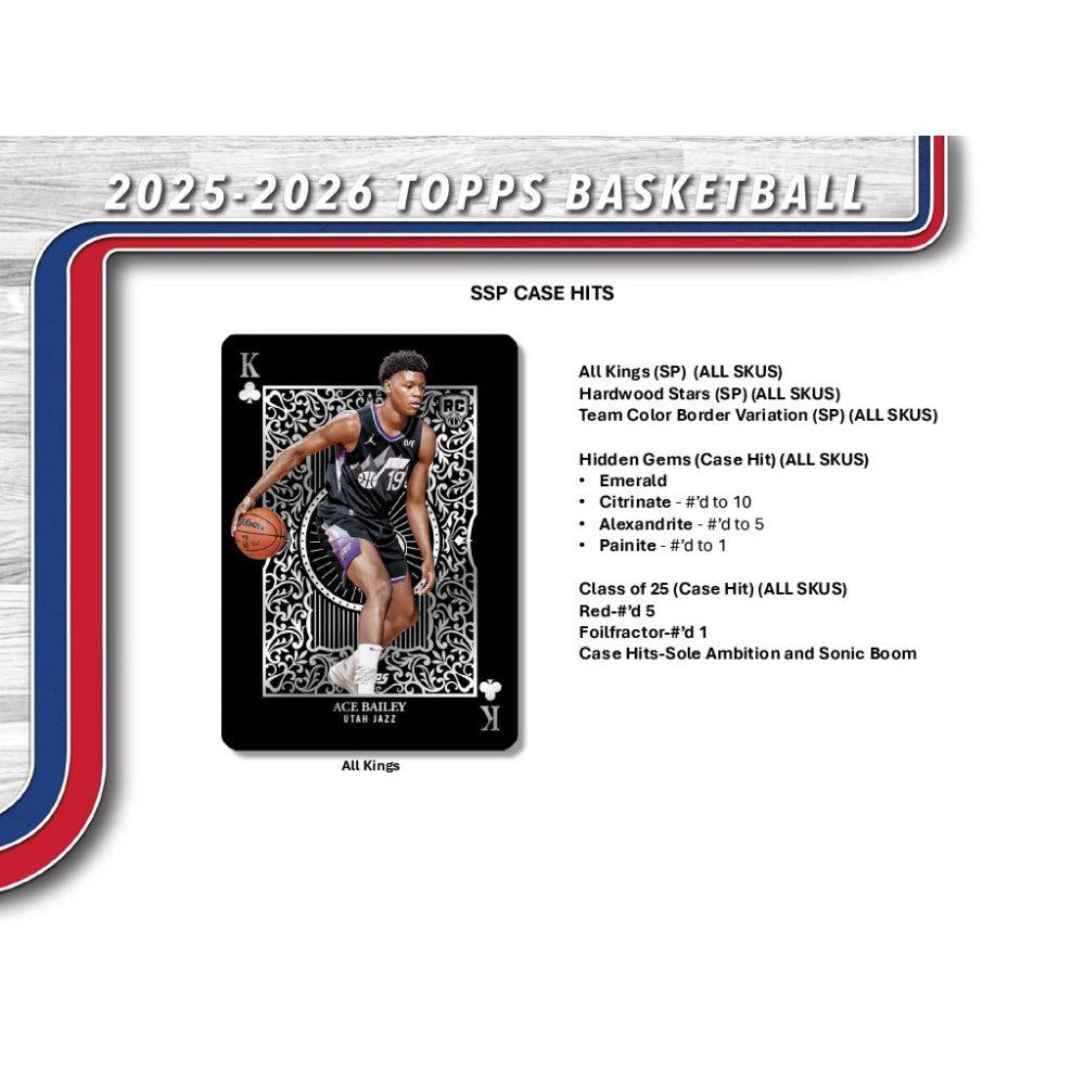 (Vorbestellung) Topps Basketball Mega Box 2025/2026