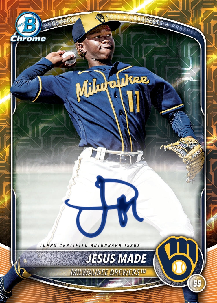 Topps Bowman Chrome Baseball MLB Mega Box 2025